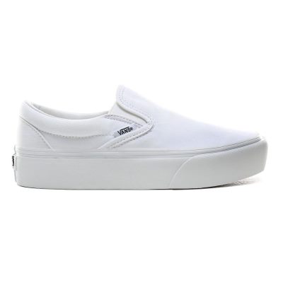 Vans Slip-On Platform - Kadın Platform Ayakkabı (Beyaz)